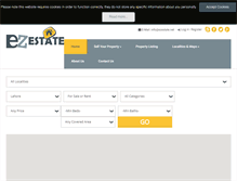 Tablet Screenshot of ezestate.net